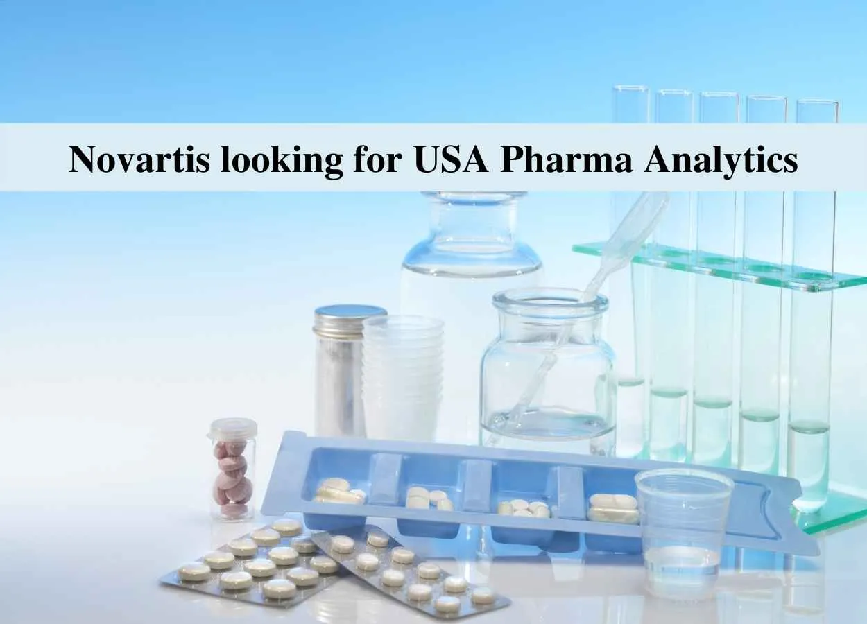 Novartis looking for USA Pharma Analytics