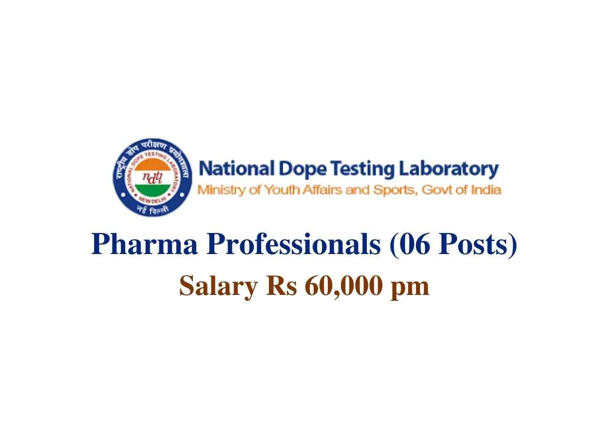 Recruitment for Pharma Professionals at NDTL