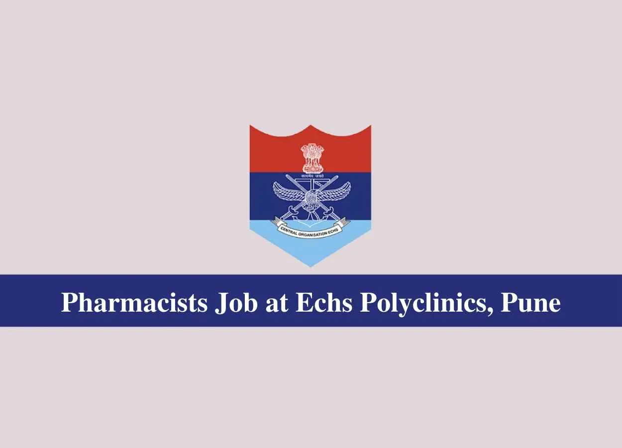 Job for Pharmacists at Echs Polyclinics