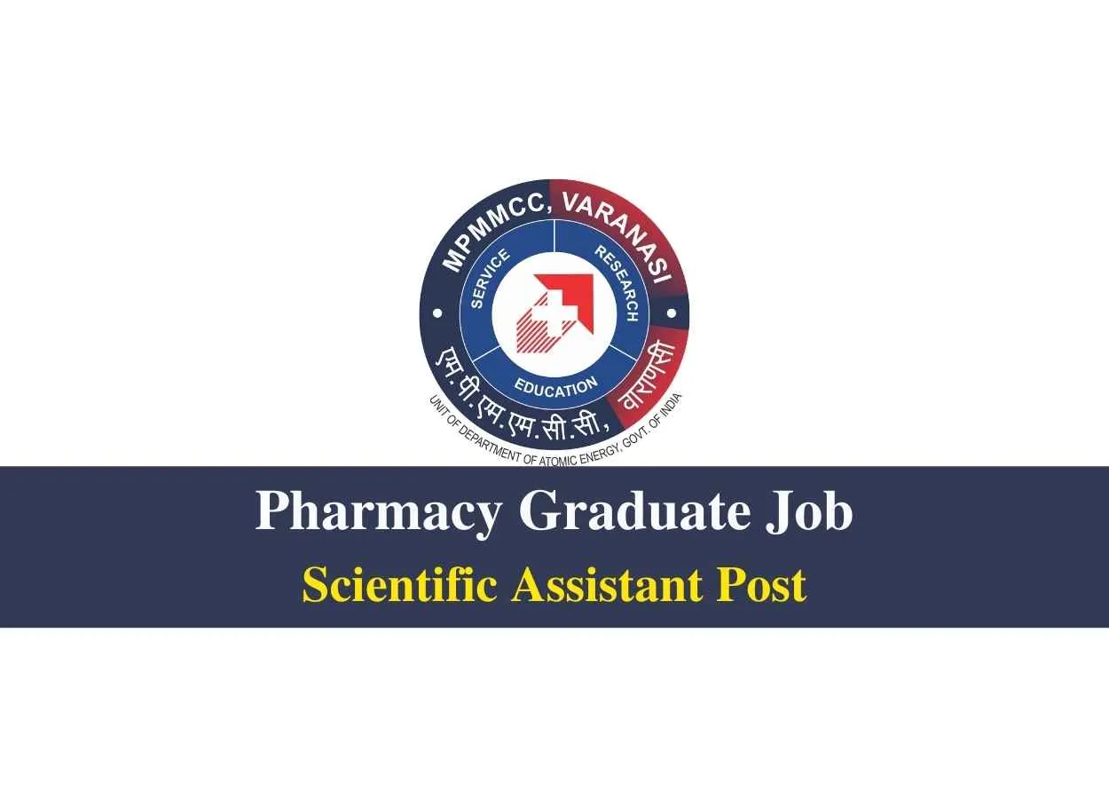Pharmacy Graduate Job as Scientific Assistant at MPMMCC