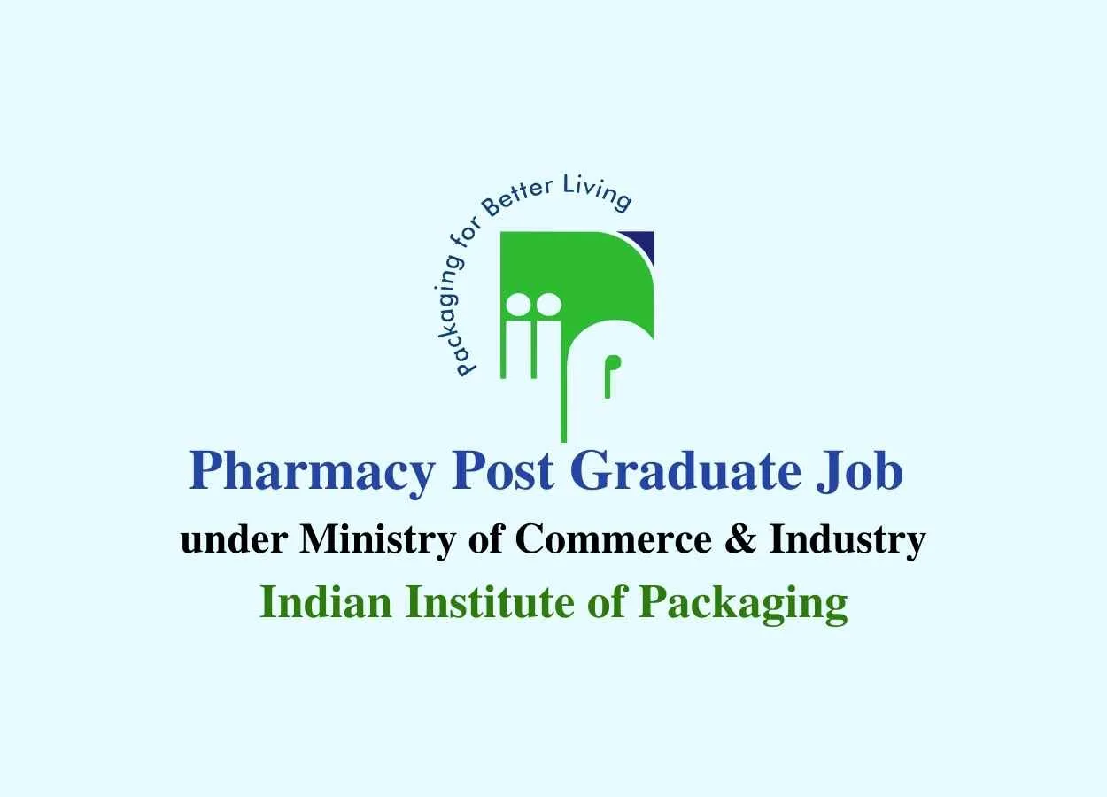 Pharmacy Post Graduate Job under Ministry of Commerce & Industry - IIP