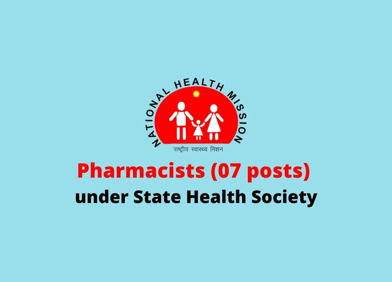 Recruitment for Pharmacists under State Health Society