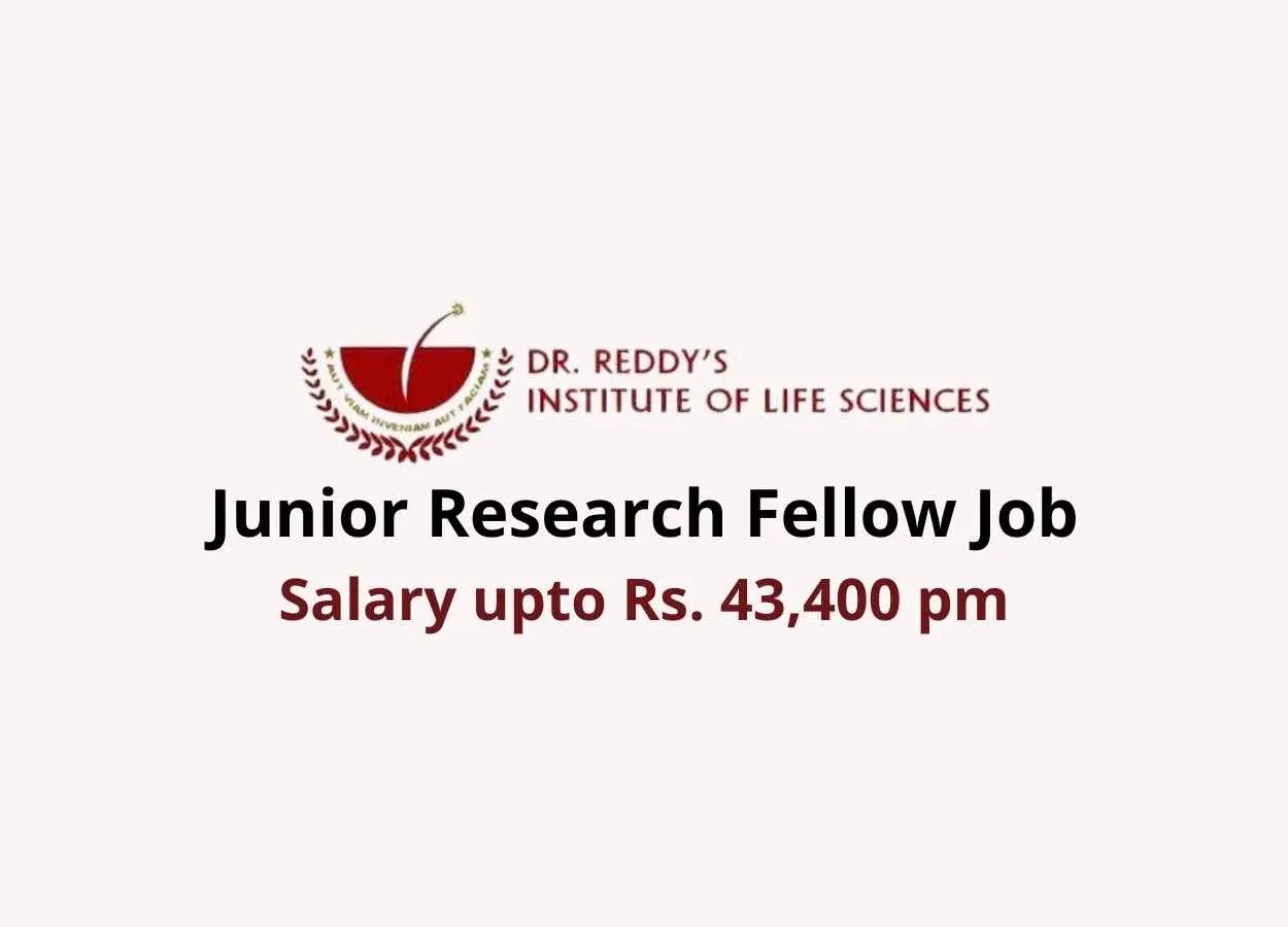 Vacancy for Junior Research Fellow at DRILS