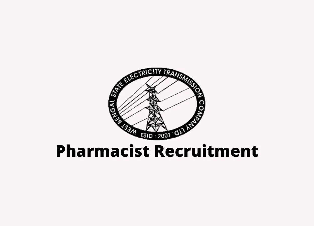 Job for Pharmacist at WBSETCL