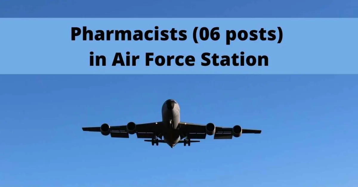 Job for Pharmacists in Air Force Station