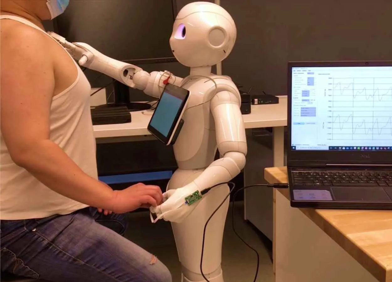 Robots that can check your blood pressure are the latest innovation from SFU