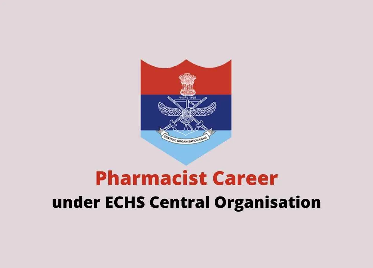 ECHS invites applications for Post of Pharmacist