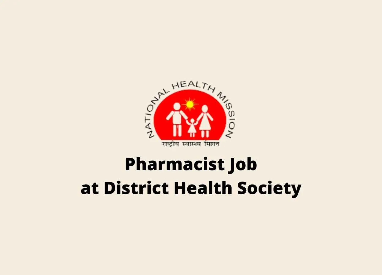 Job for Pharmacist at District Health Society