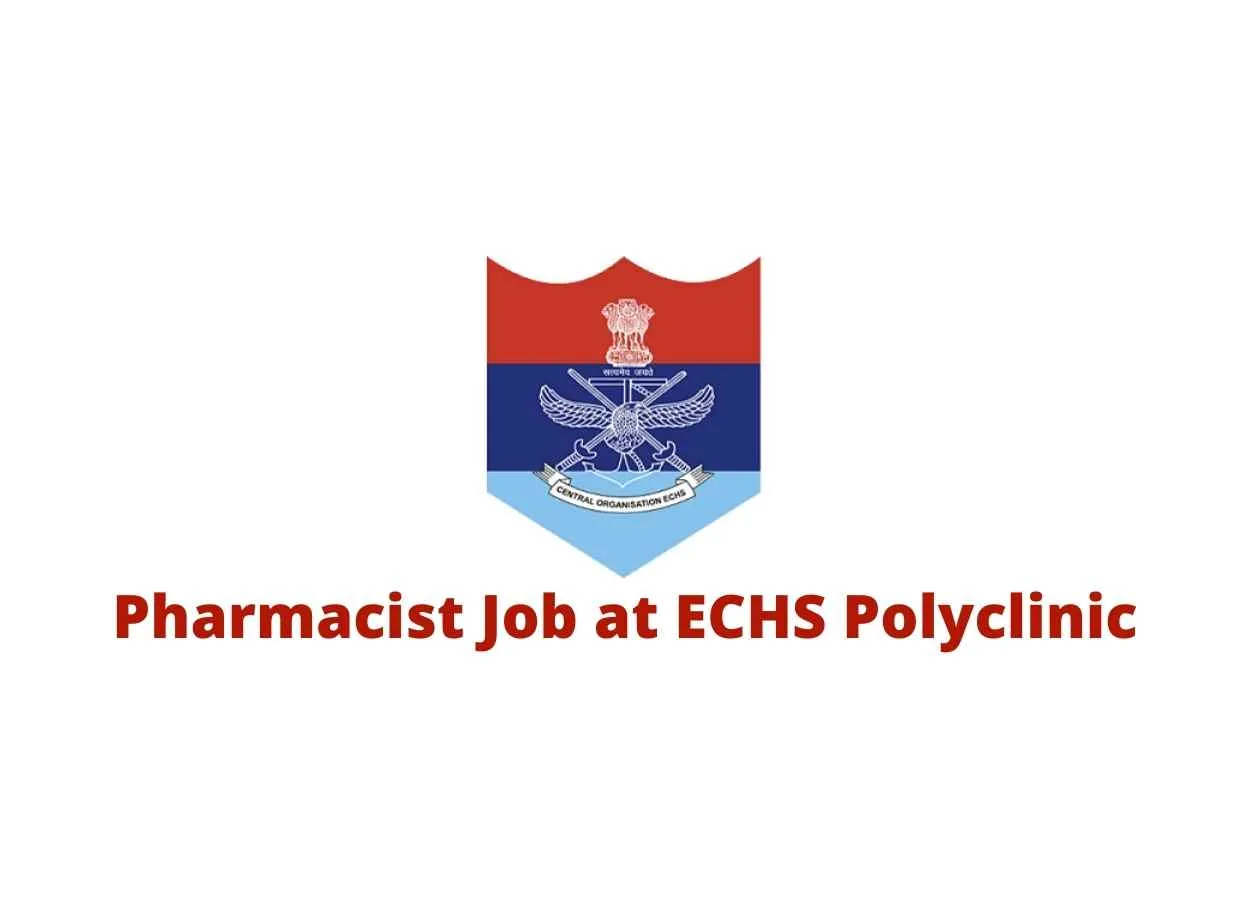 Job for Pharmacist at Echs Polyclinic
