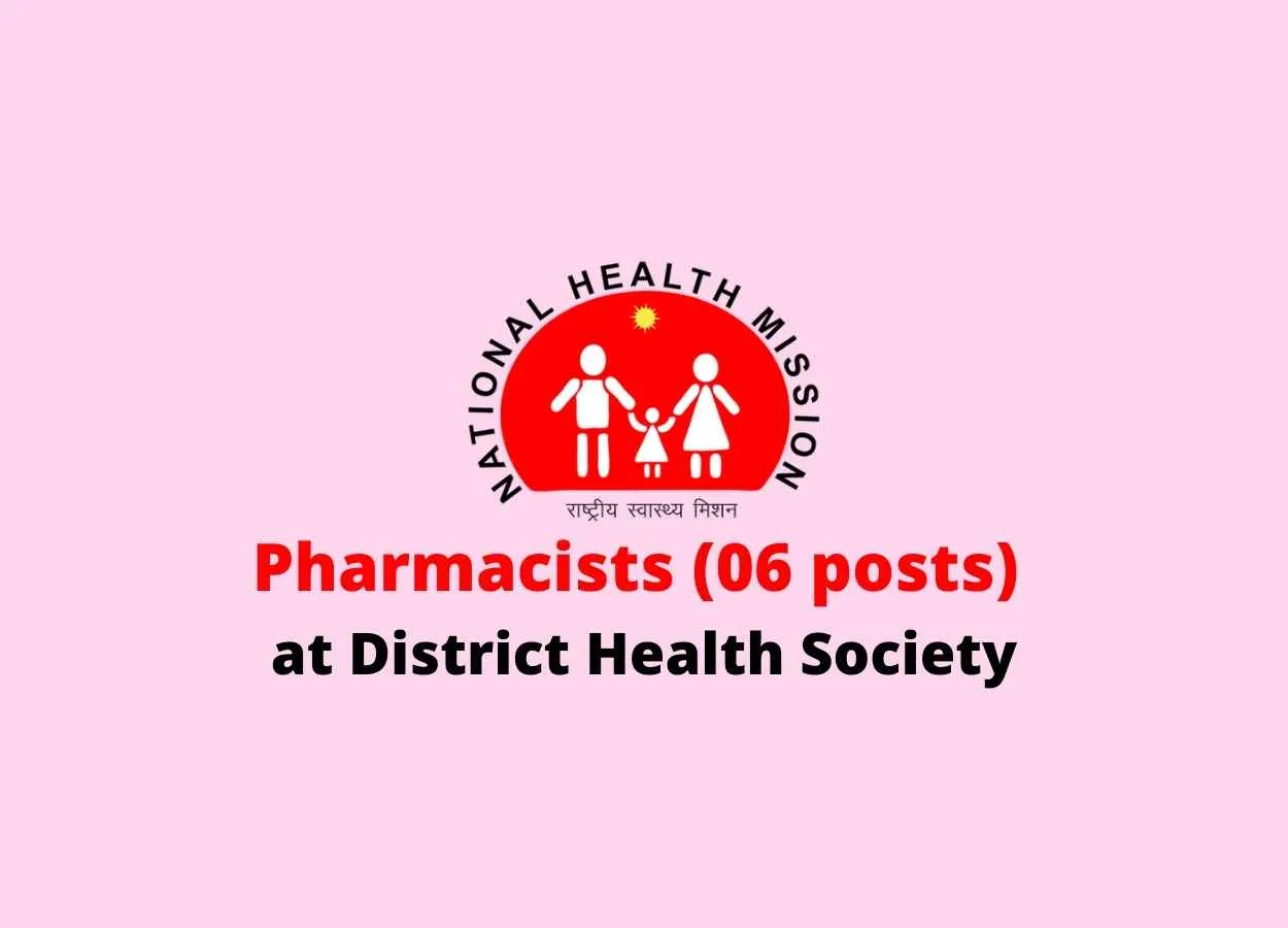 Job for Pharmacists at District Health Society