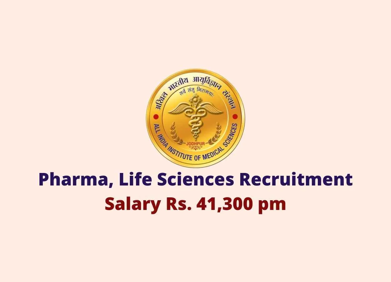 Pharma, Life Sciences job for Research Project at AIIMS