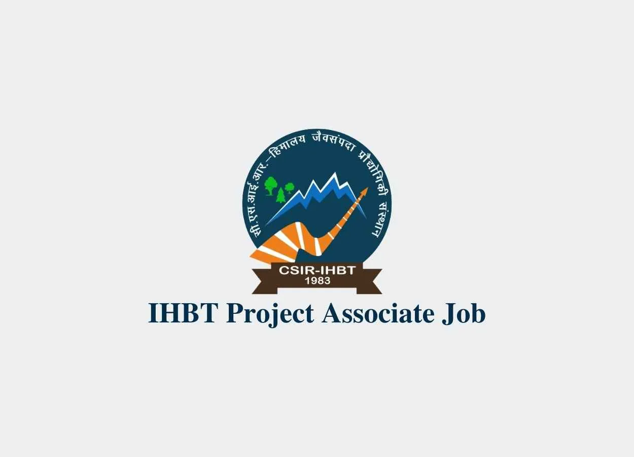 Vacancy for Project Associate at IHBT