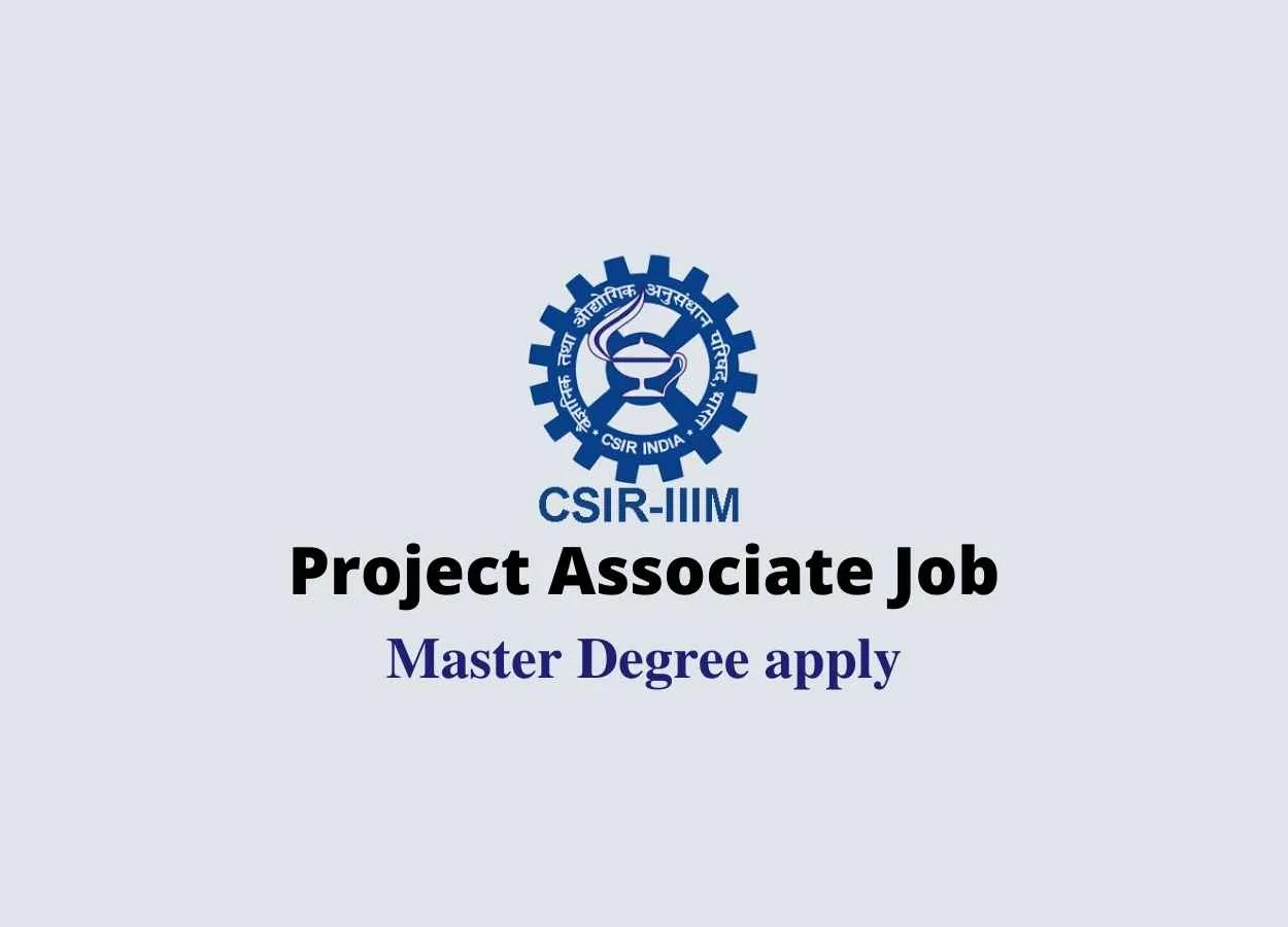 Vacancy for Project Associate at Indian Institute of Integrative Medicine