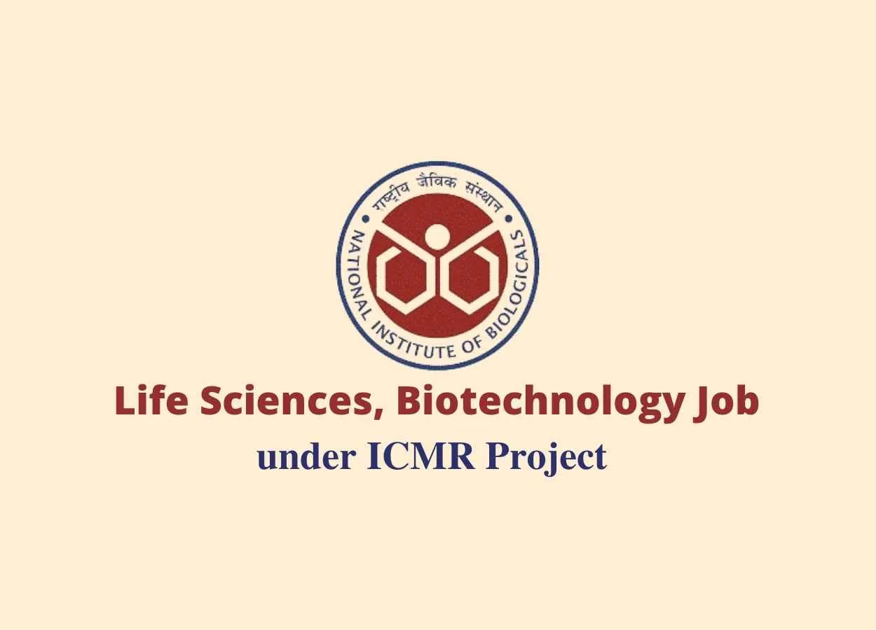 Applications are invited for Project Assistant under ICMR Project at NIB