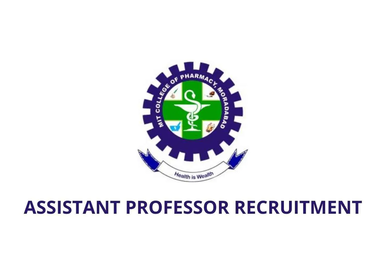 Job for Pharma Assistant Professor at MIT College of Pharmacy