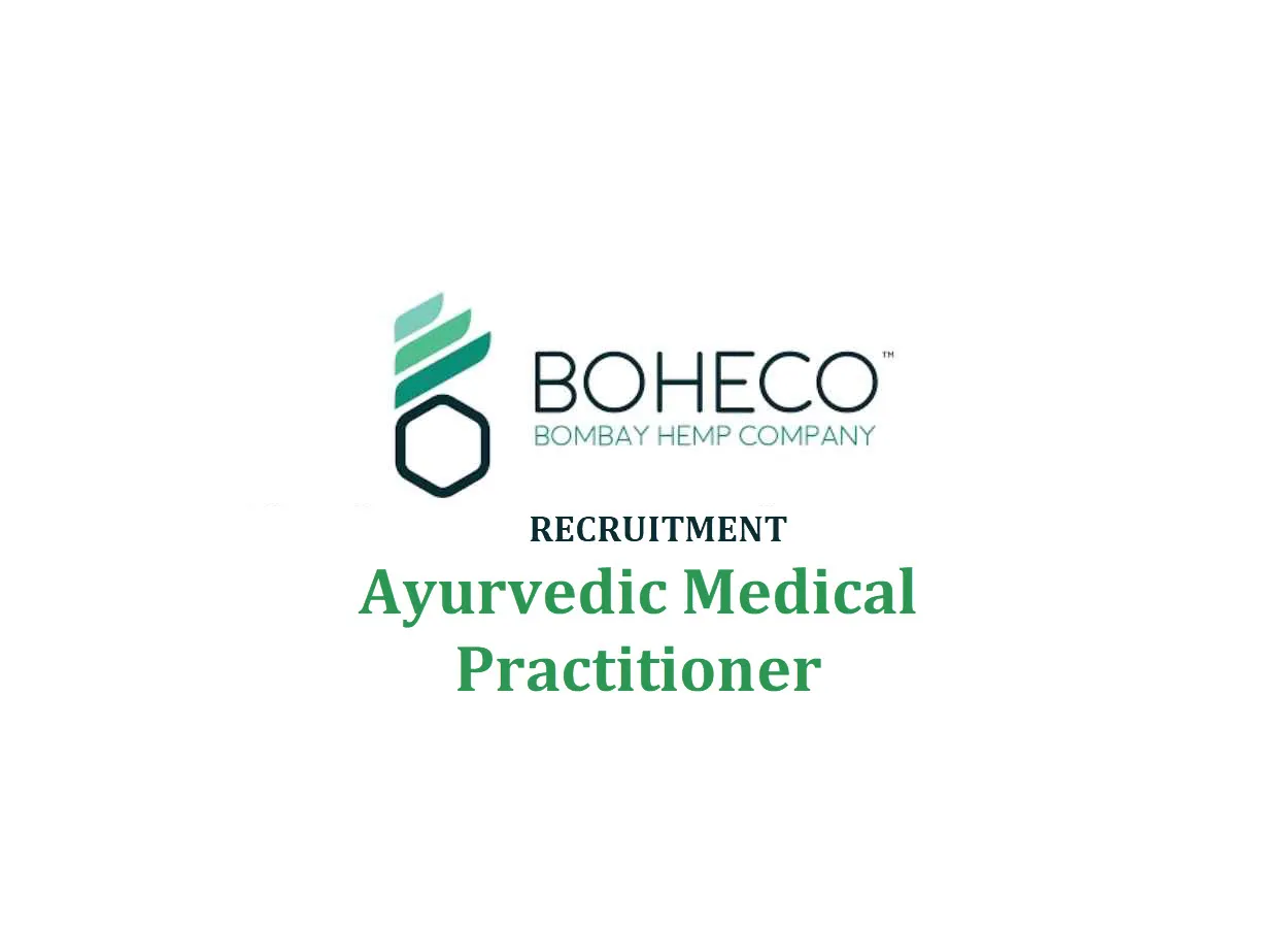 Work as Ayurvedic Medical Practitioner at BOHECO