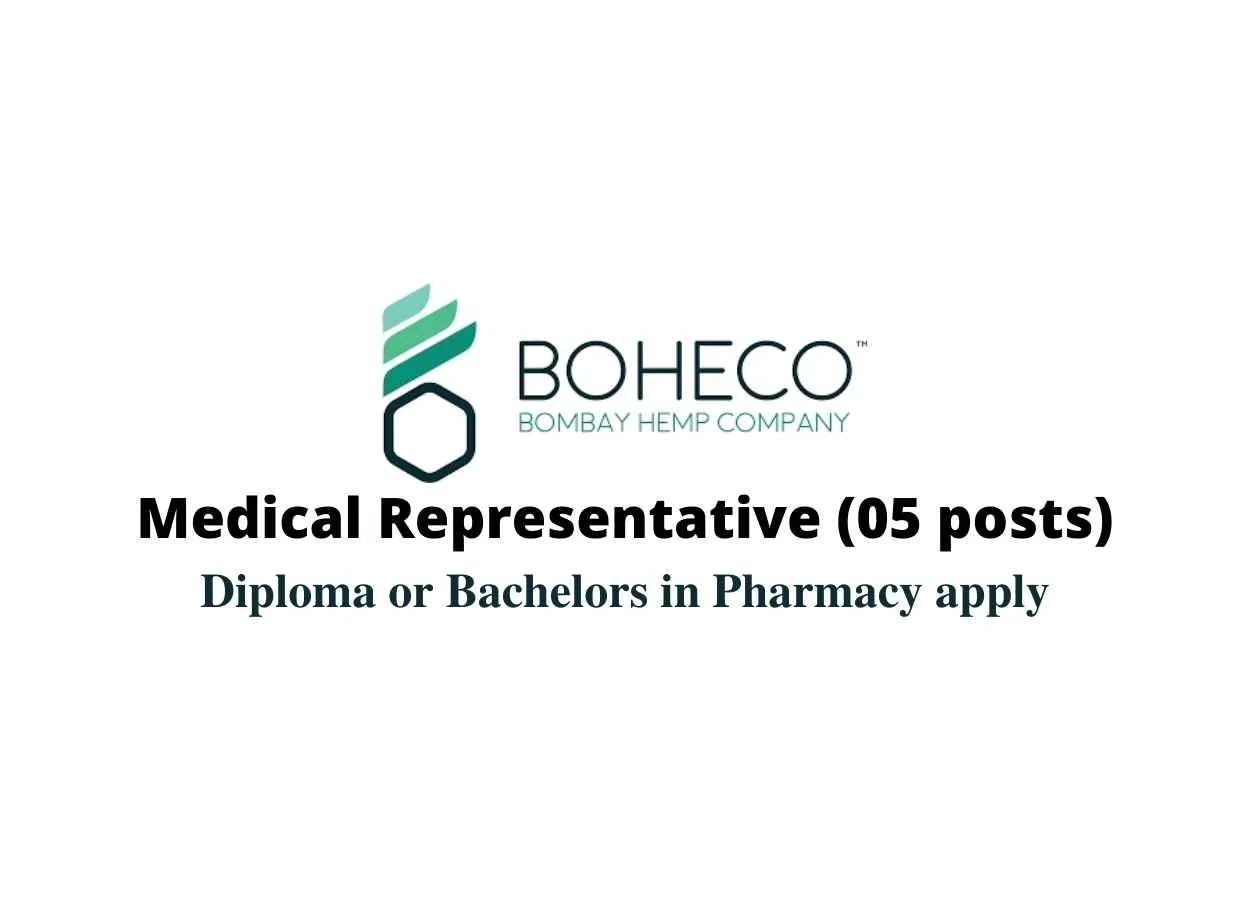 Job for Medical Representative at Boheco