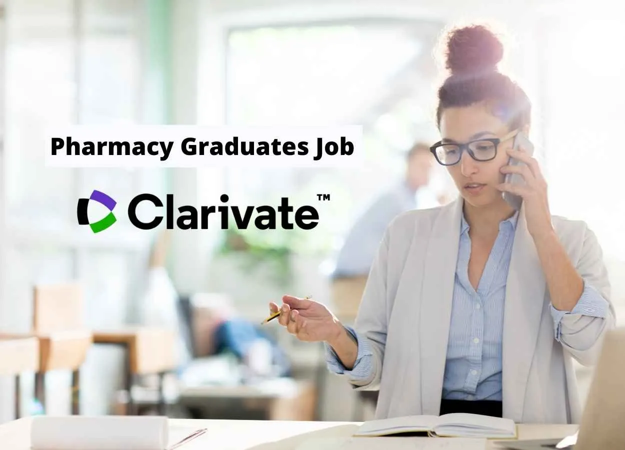Job for Pharmacy Graduates as Content Specialist at Clarivate