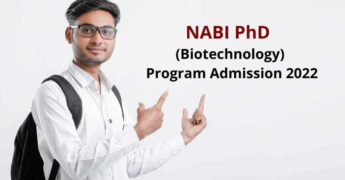 NABI PhD Program Admission 2022