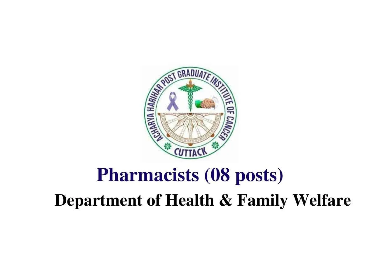 Openings for Pharmacists at AHPGIC