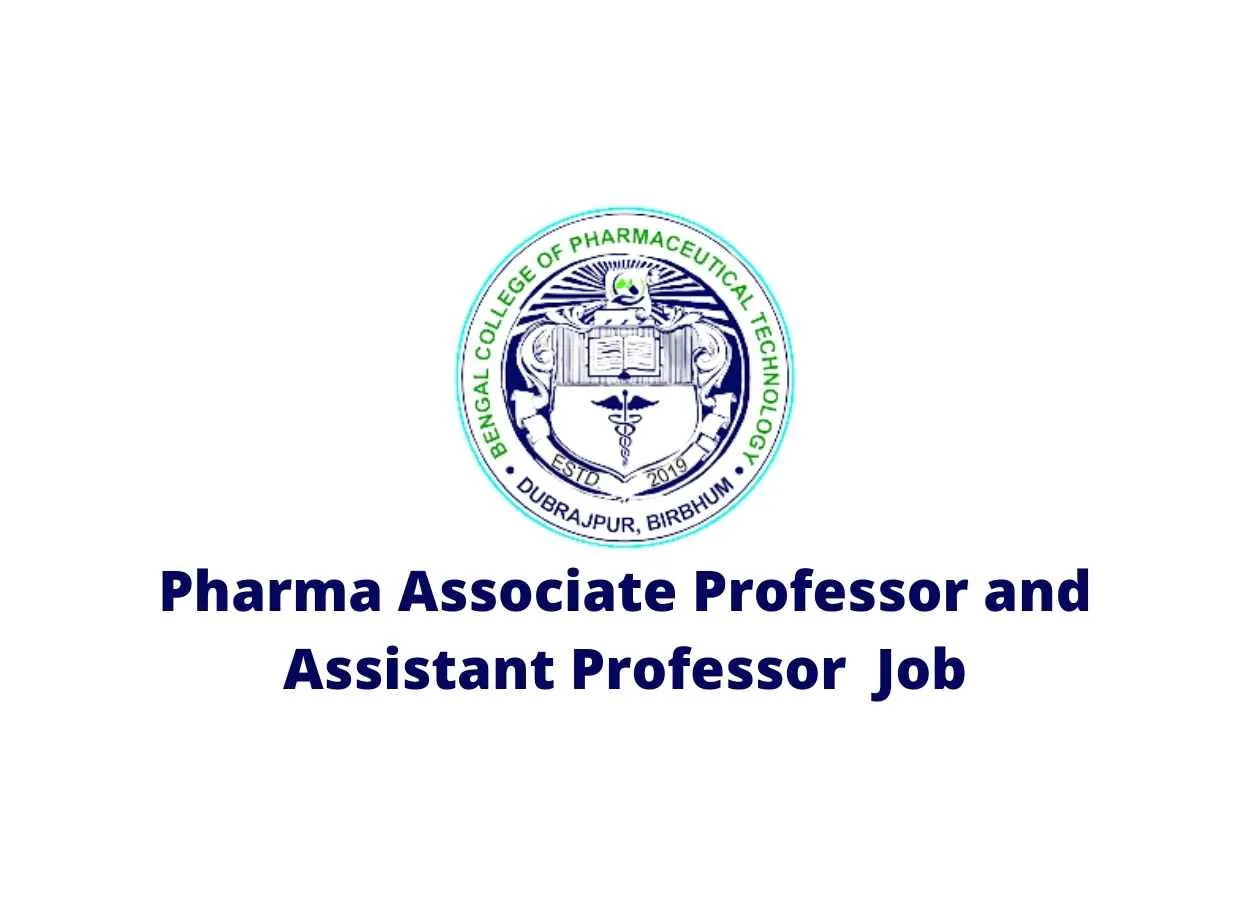 Pharma Associate Professor and Assistant Professor at Bengal College of Pharmaceutical Technology College