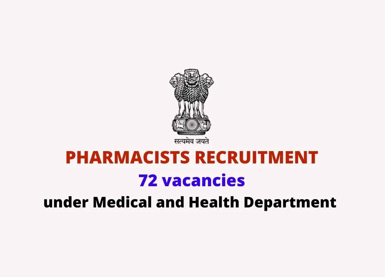 Recruitment for Pharmacists under Medical and Health Department
