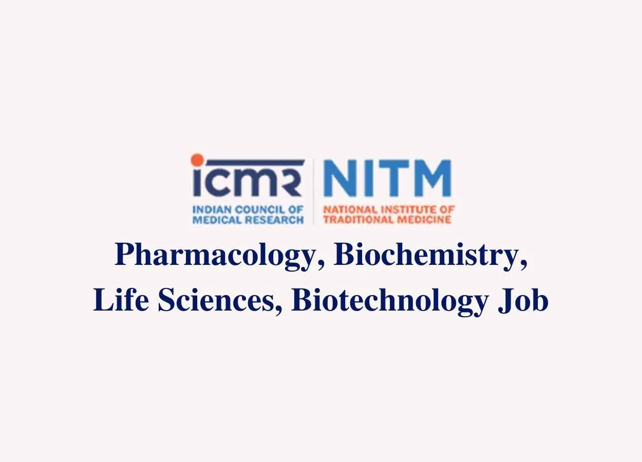 Vacancy for Pharmacology, Biochemistry, Life Sciences in extramural research project at NITM