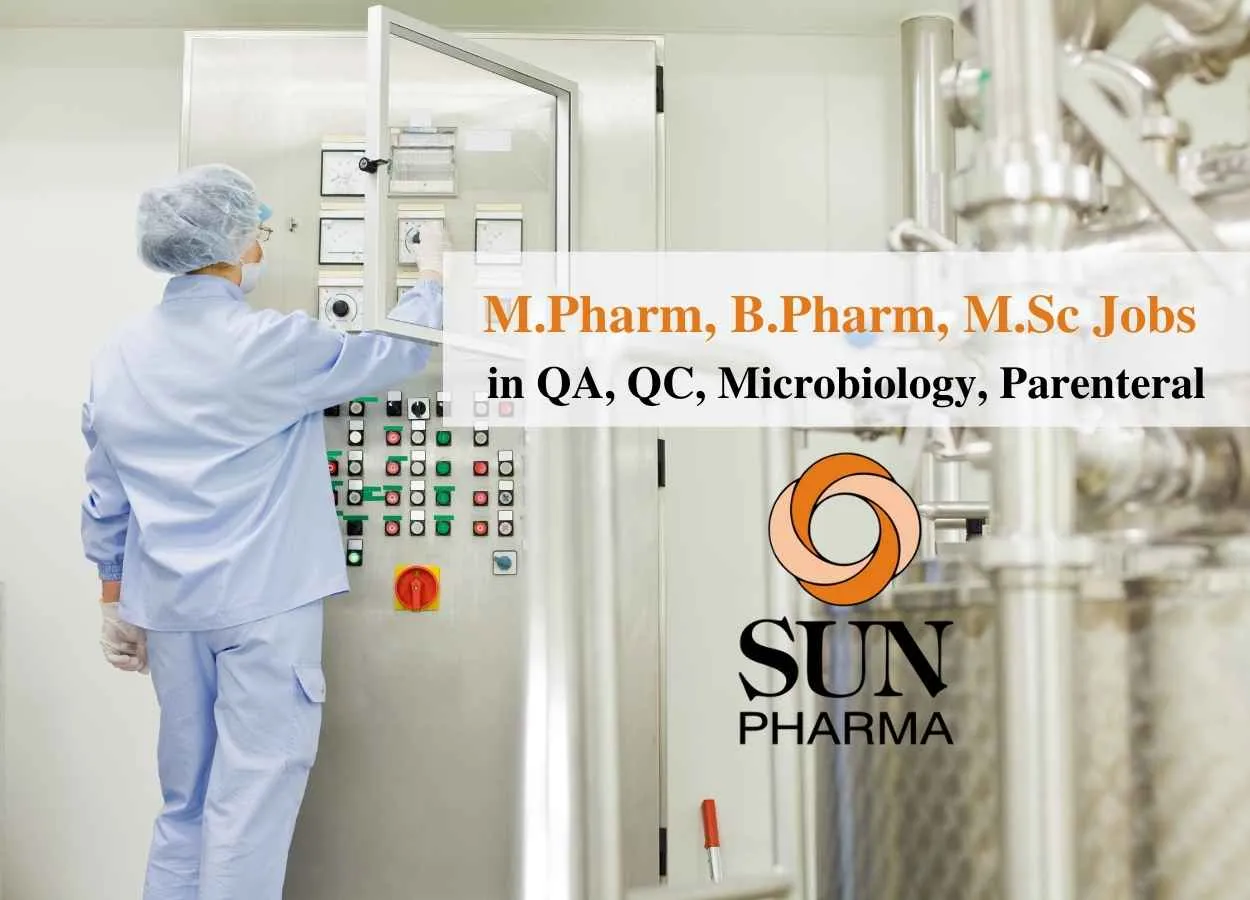 Sun Pharma Jobs