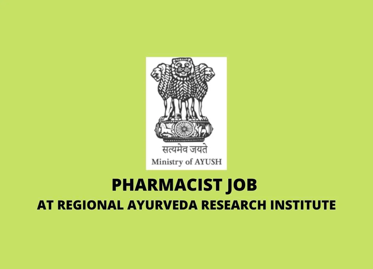 Walk in interview for Pharmacist at RARI