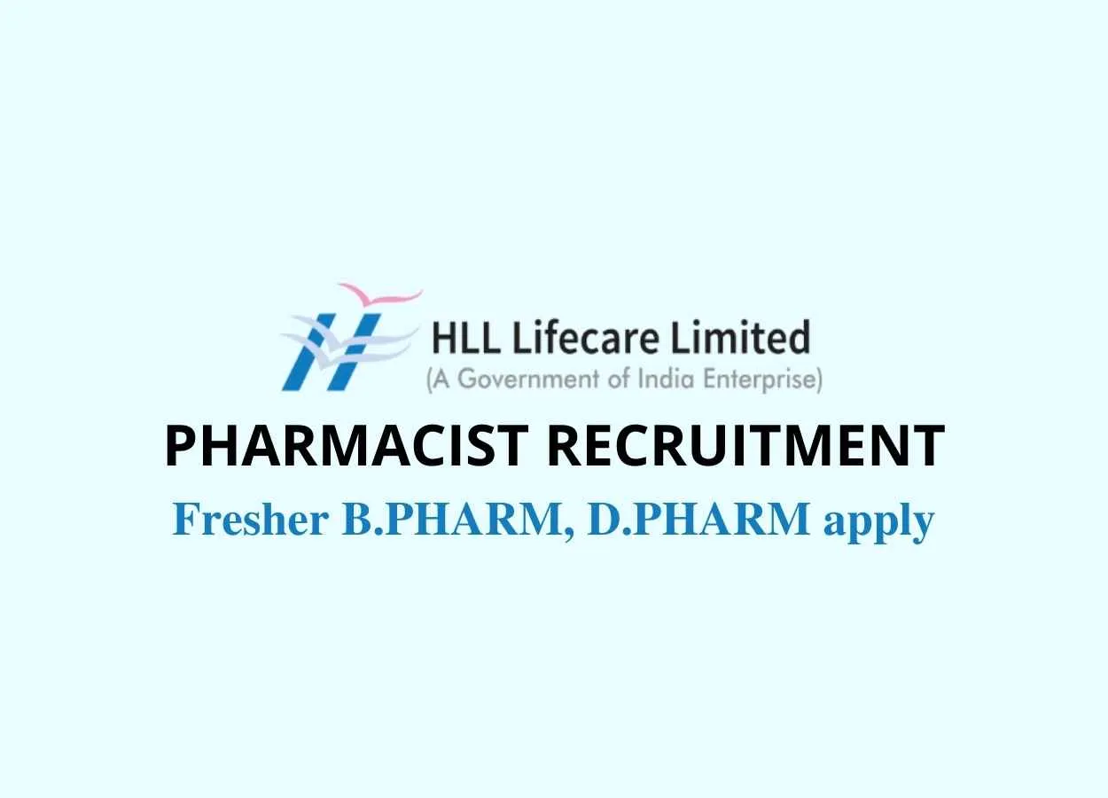 HLL Lifecare Limited Interview for Pharmacist