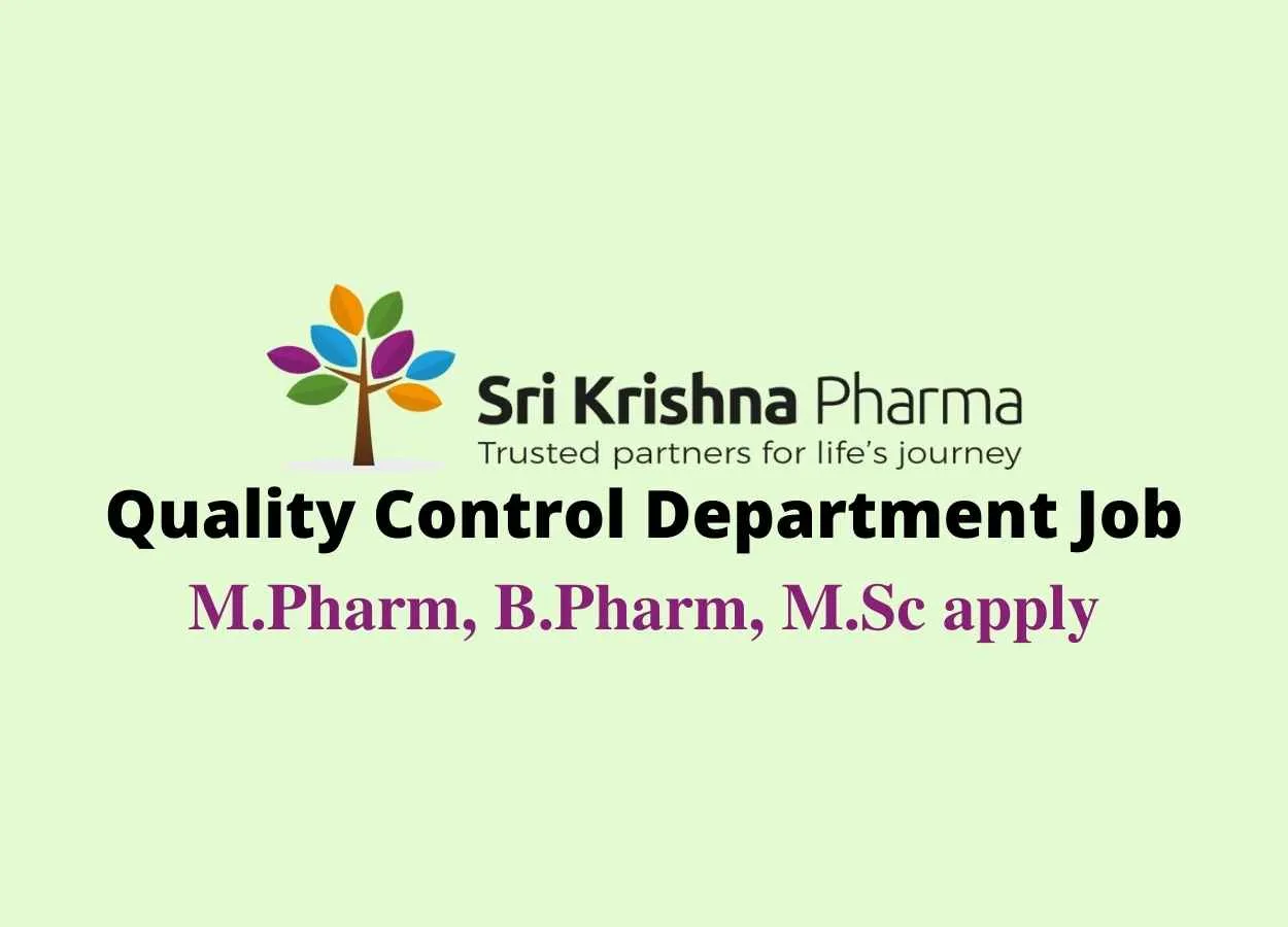 Sri Krishna Pharmaceuticals Ltd Jobs