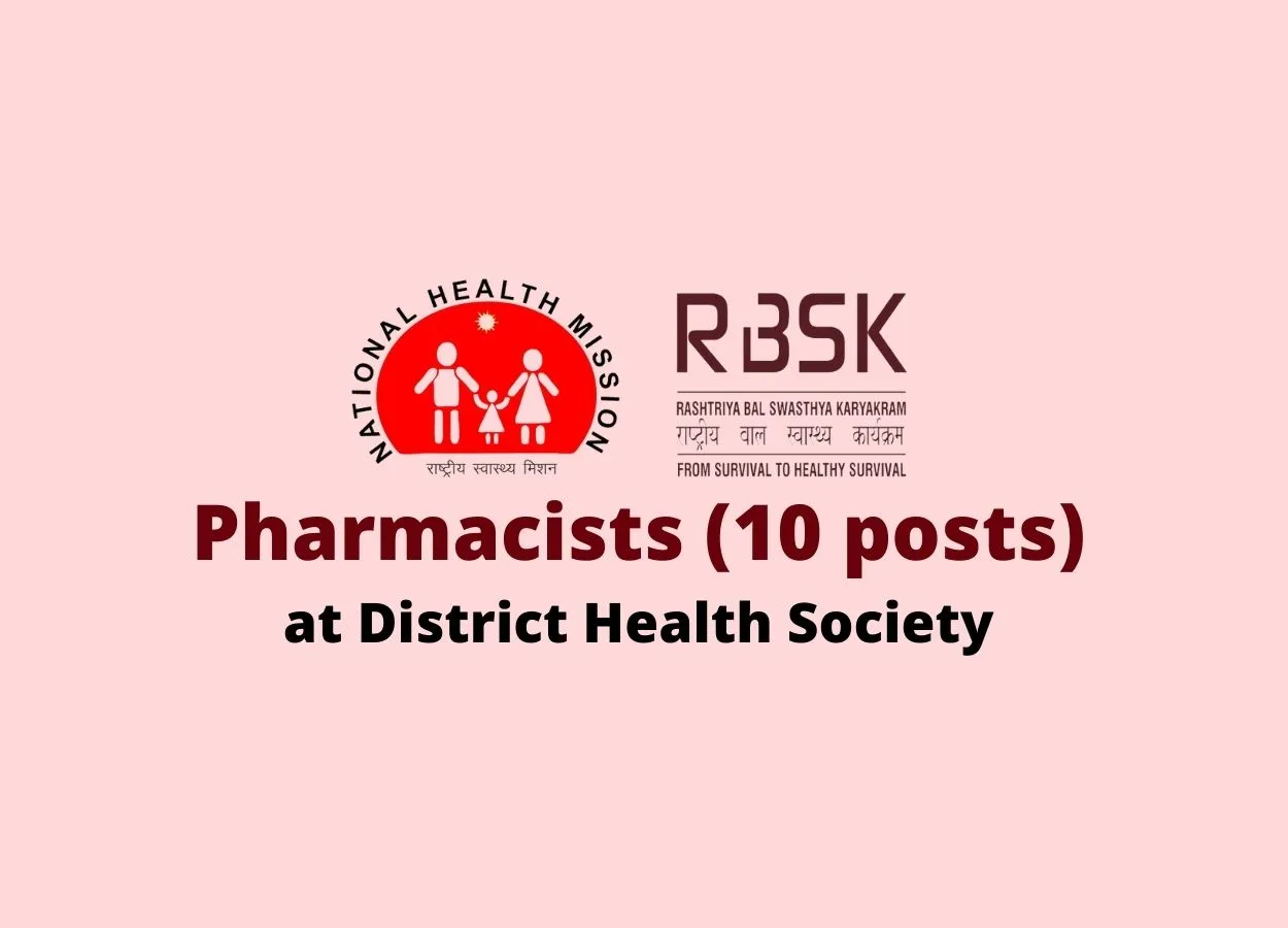 Job for Pharmacists at District Health Society
