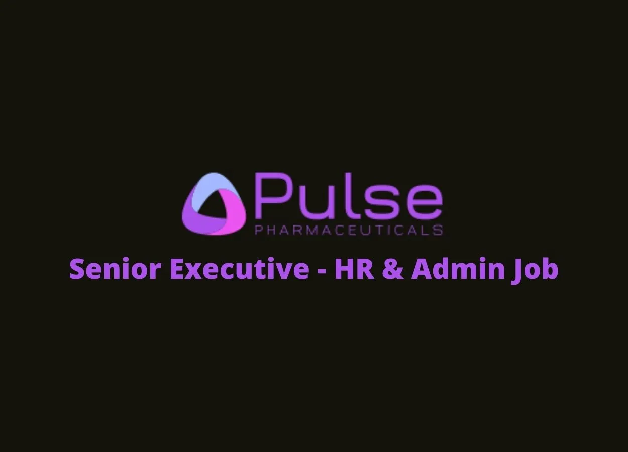 Vacancy for Senior Executive at Pulse Pharma