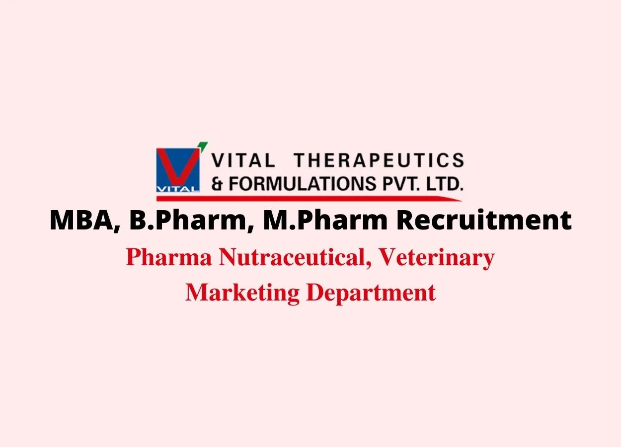 Vital Pharma - Walk In for Marketing