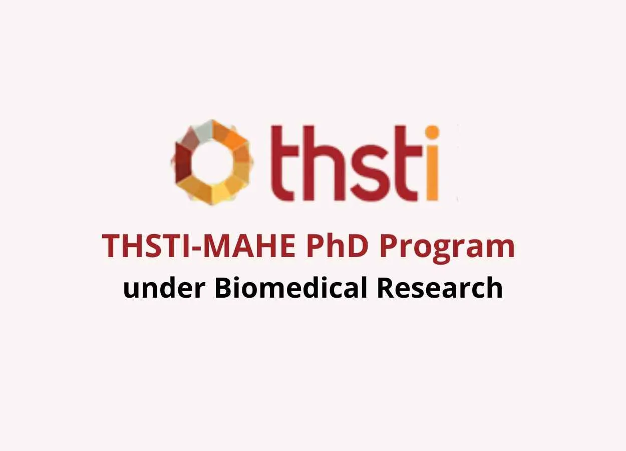 THSTI-MAHE PhD program
