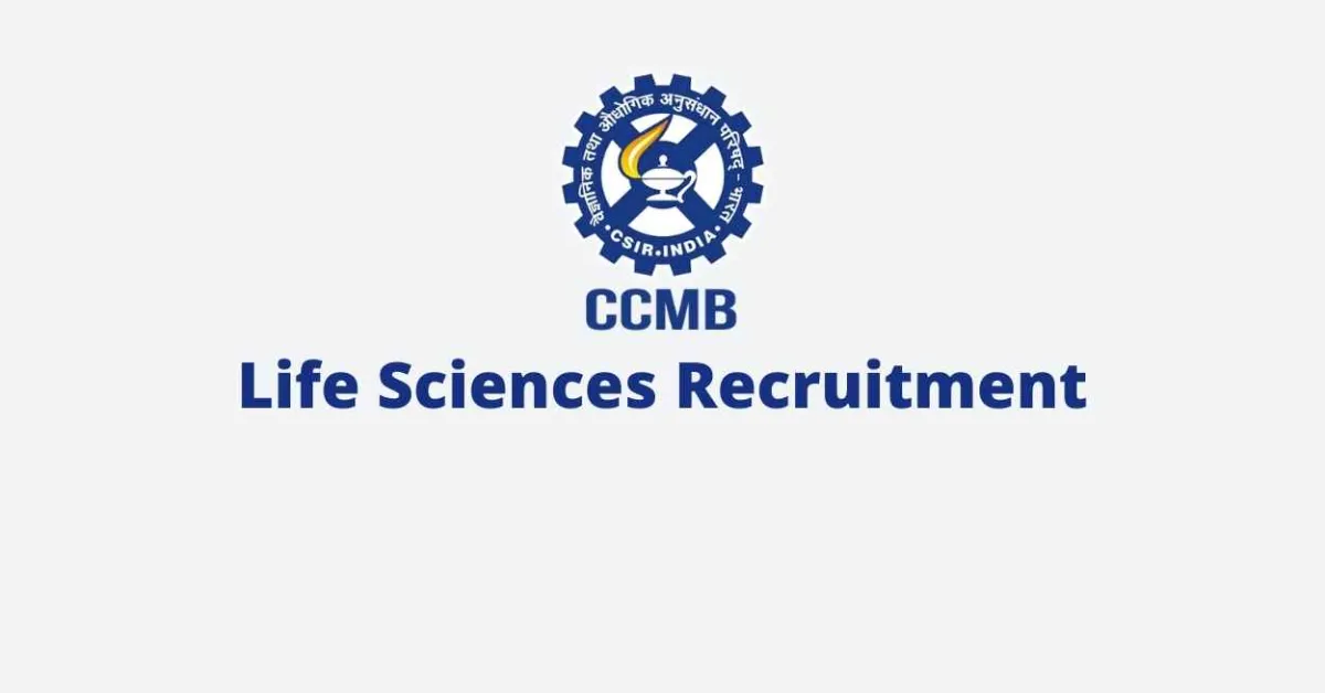 CCMB Life Sciences recruitment