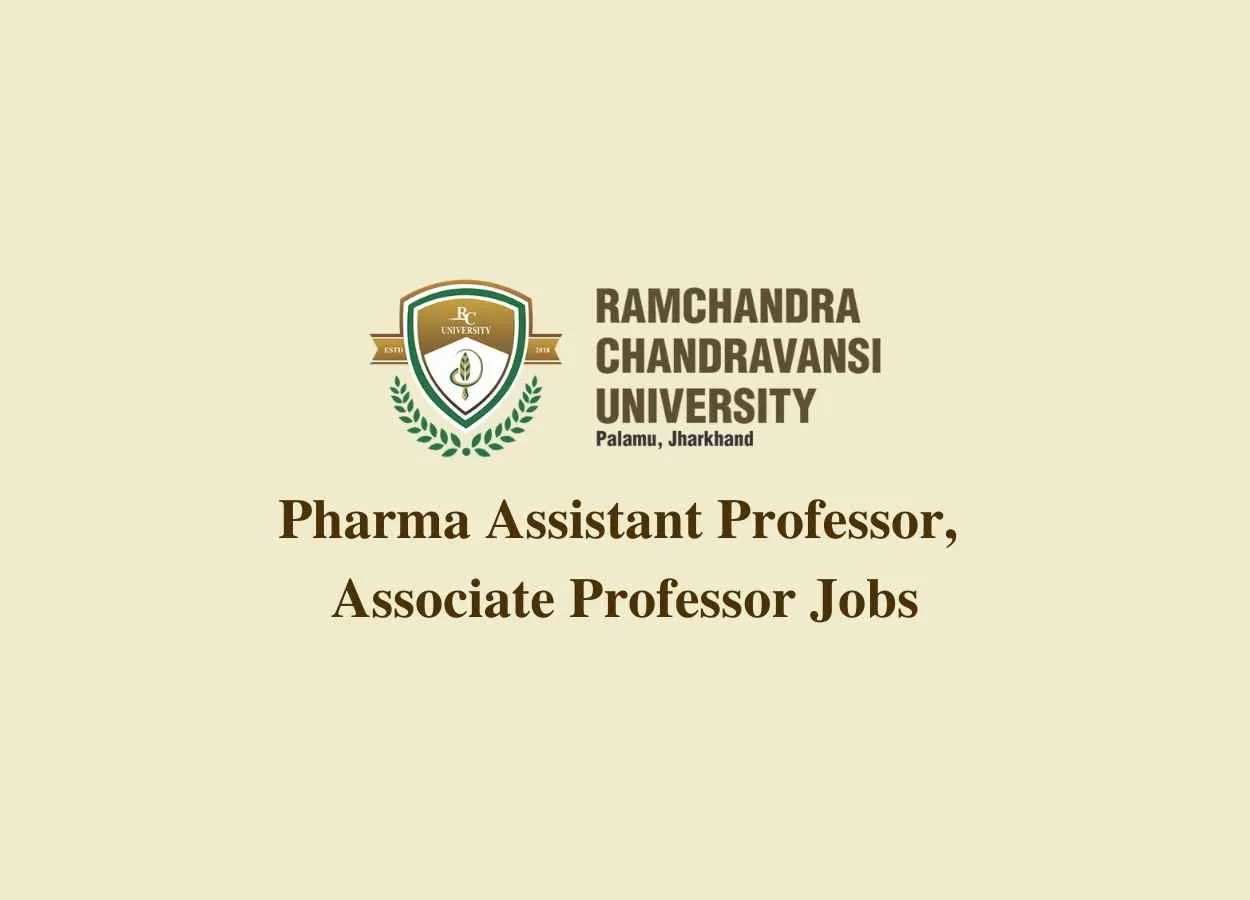 Job for Assistant Professor, Associate Professor at Ramchandra Chandravansi University