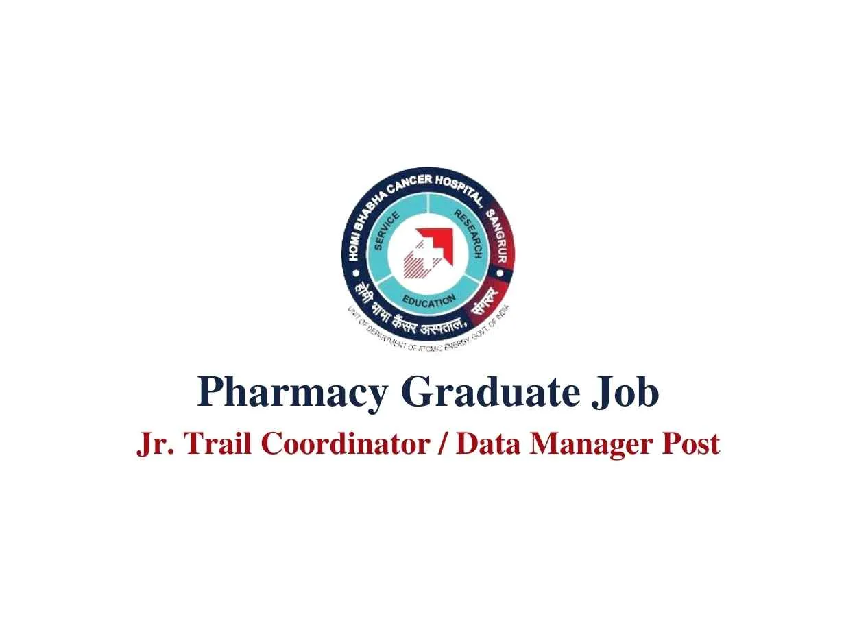 Job for Pharmacy Graduate at Homi Bhabha Cancer Hospital