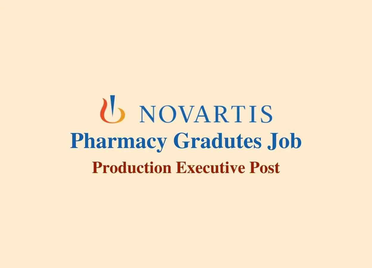 Novartis looking for Production Executive