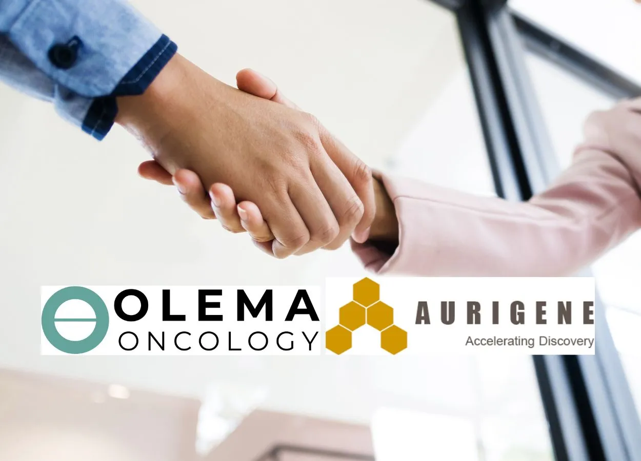 Olema Oncology and Aurigene Announce Exclusive Collaboration and License Agreement to Discover and Develop Novel Cancer Therapies