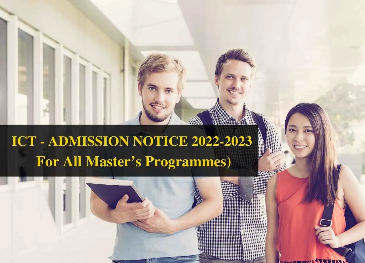 Online applications are invited for M.Pharm, M.Tech, M.E, M.Sc Programmes of ICT