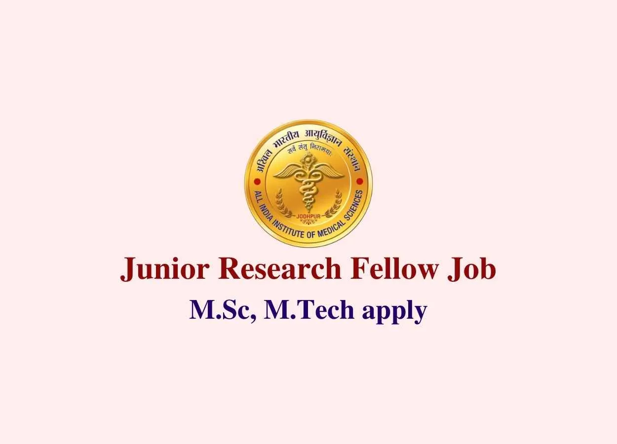 Vacancy for Junior Research Fellow at AIIMS