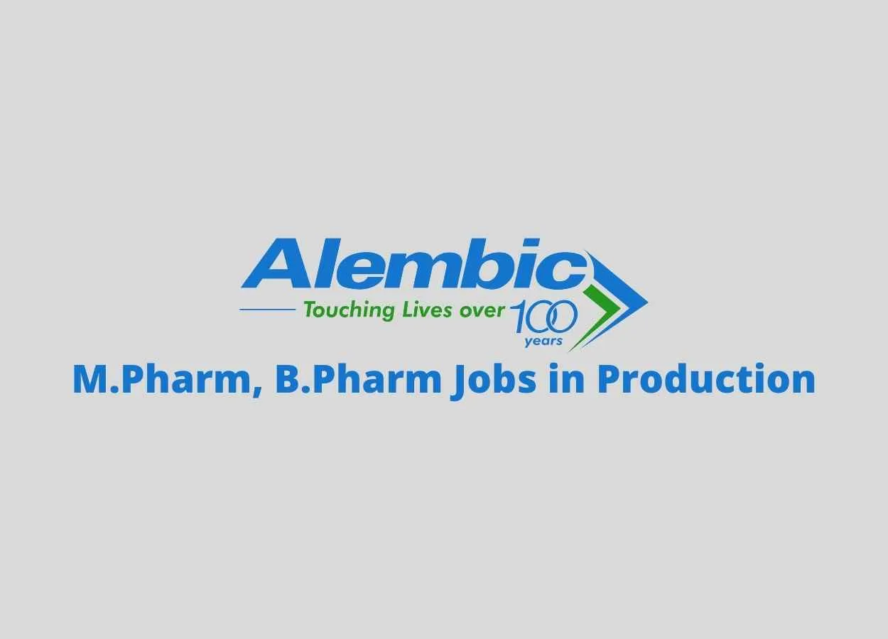 Vacancy for M.Pharm, B.Pharm in Production at Aurobindo Pharma