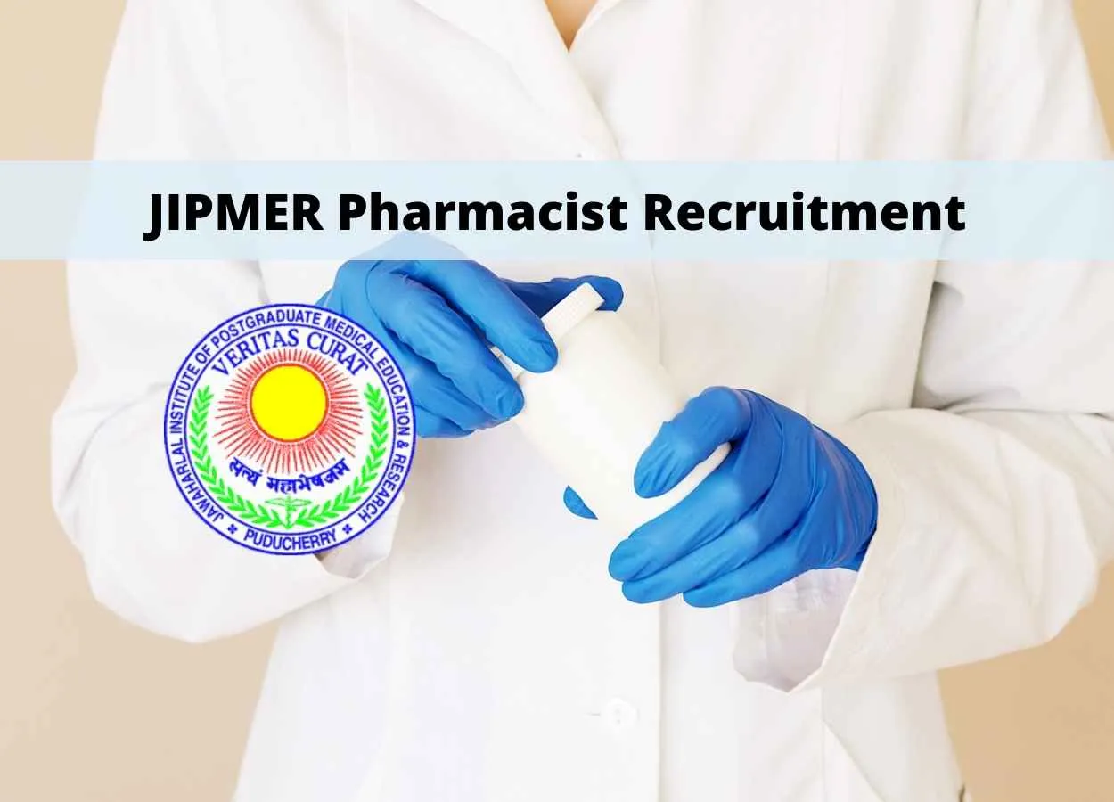 Vacancy for Pharmacist at JIPMER
