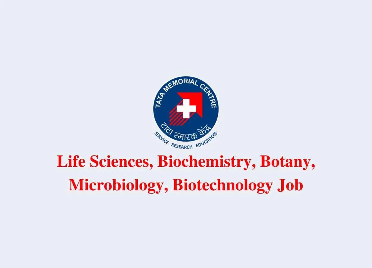 Vacancy for Scientific Officer at Tata Memorial Centre