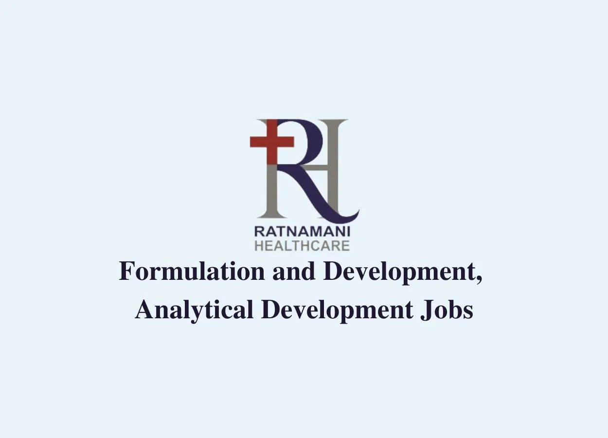Walk in interview for M.Pharm in Formulation and Development, Analytical Development at Ratnatris Pharmaceuticals 