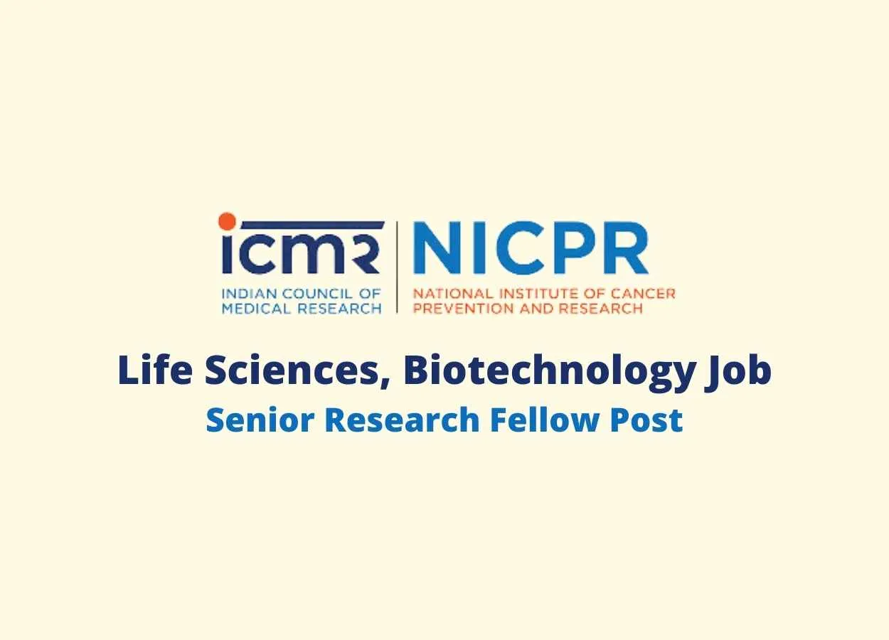 Applications are invited for a post of Senior Research Fellow at NICPR