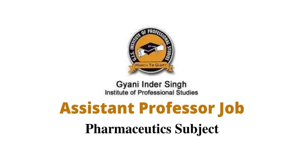 Job for Assistant Professor at Gyani Inder Singh Institute of Professional Studies
