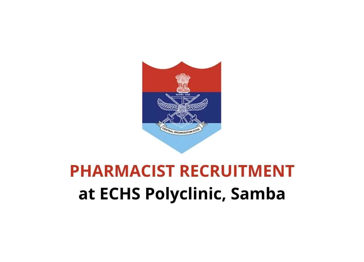 Job for Pharmacist in ECHS Polyclinics