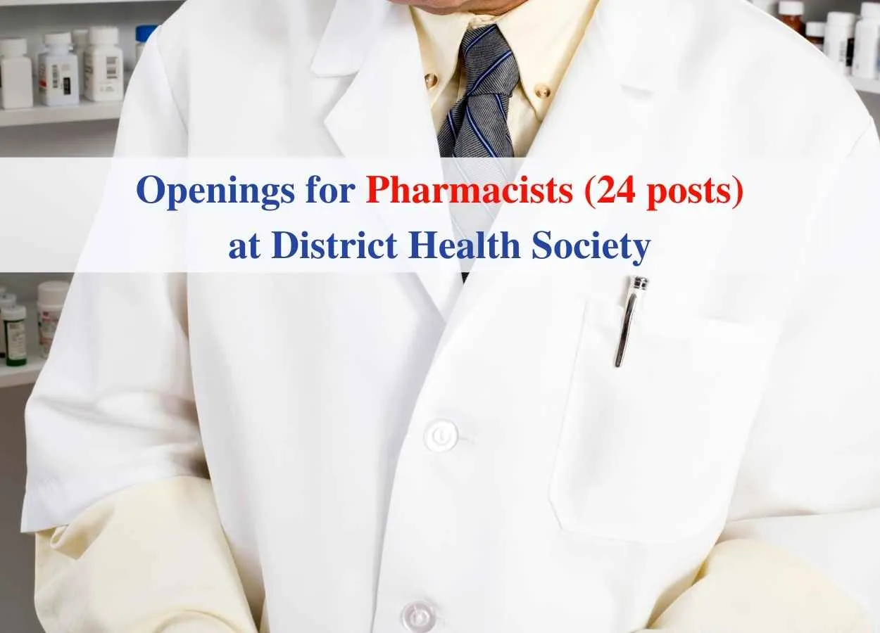District Health Society Kheda Job